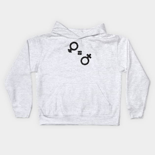 Equal rights Kids Hoodie by madmonkey